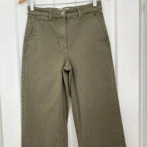 Everlane Wide Leg Cropped Pant